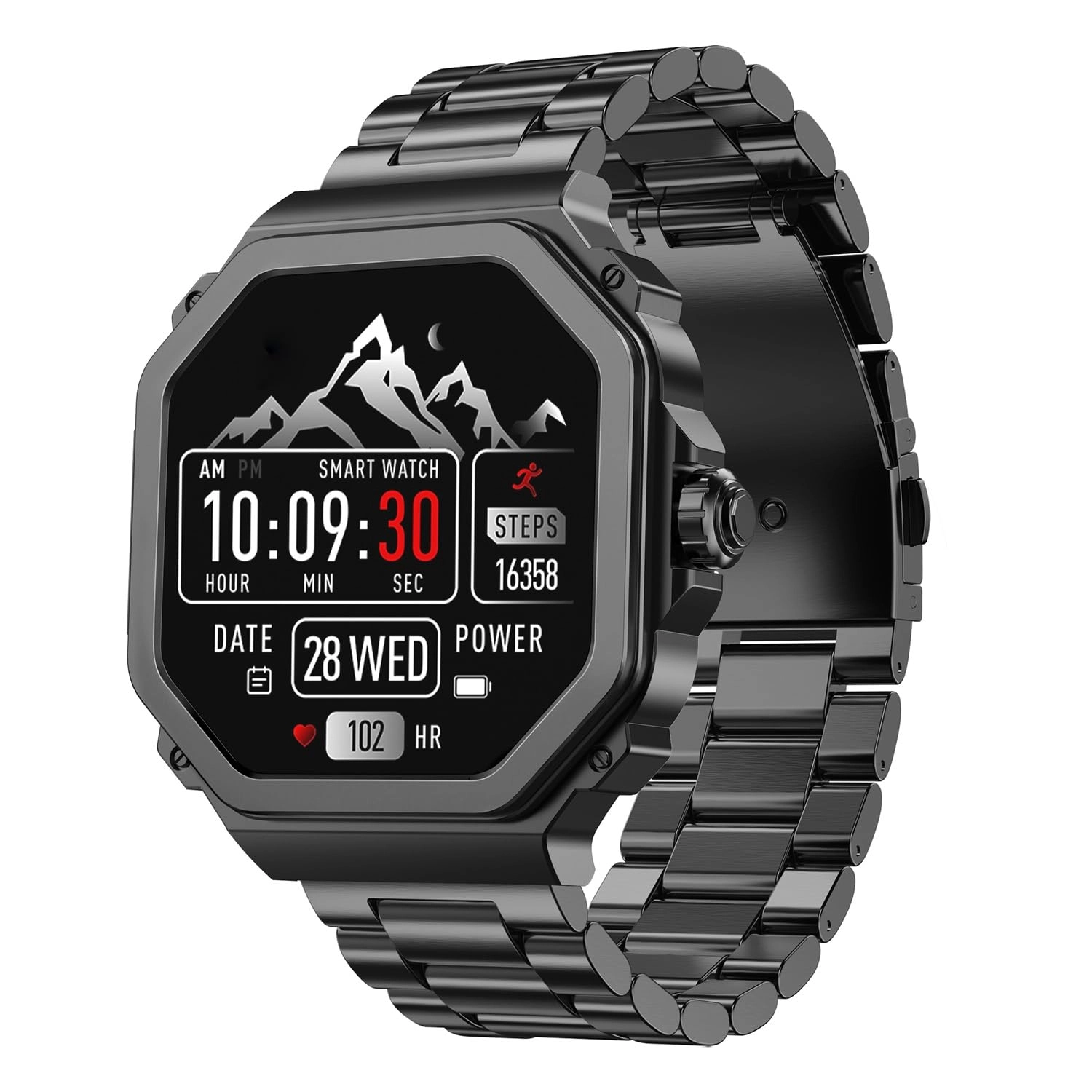 Bright India Tech Smart Nova 36mm Stainless Steel