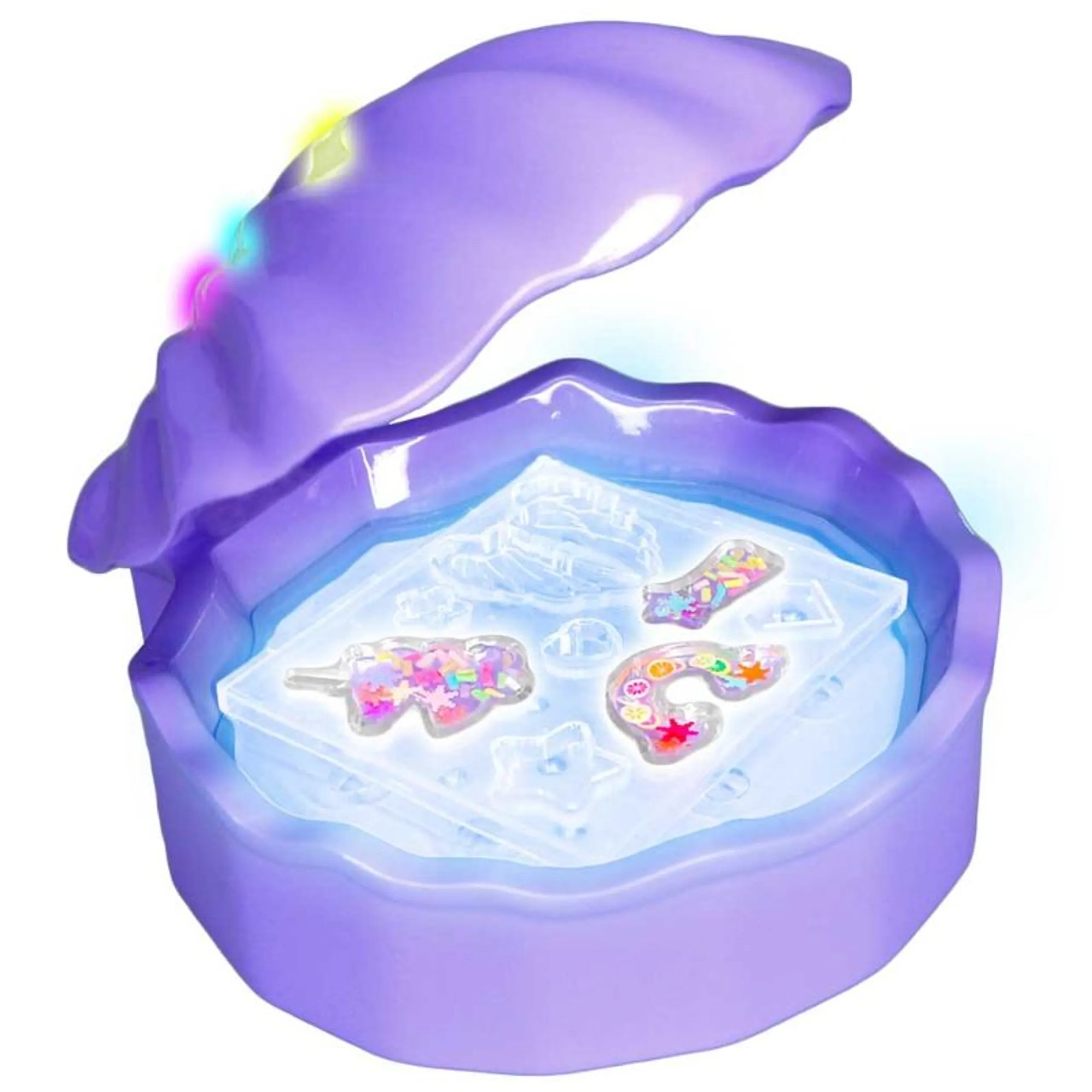 Clam Shell Set - up to 50 gems 4 AAA batteries