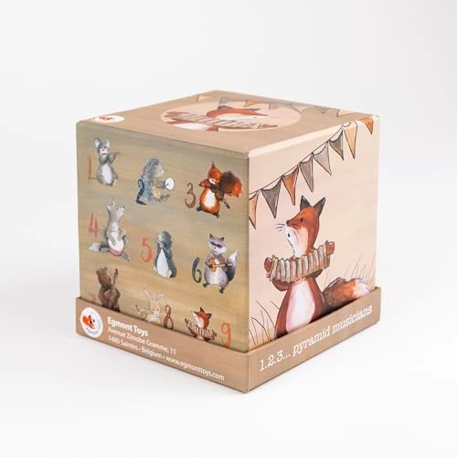 Pyramid Toy Set - 36 Months 9 pieces