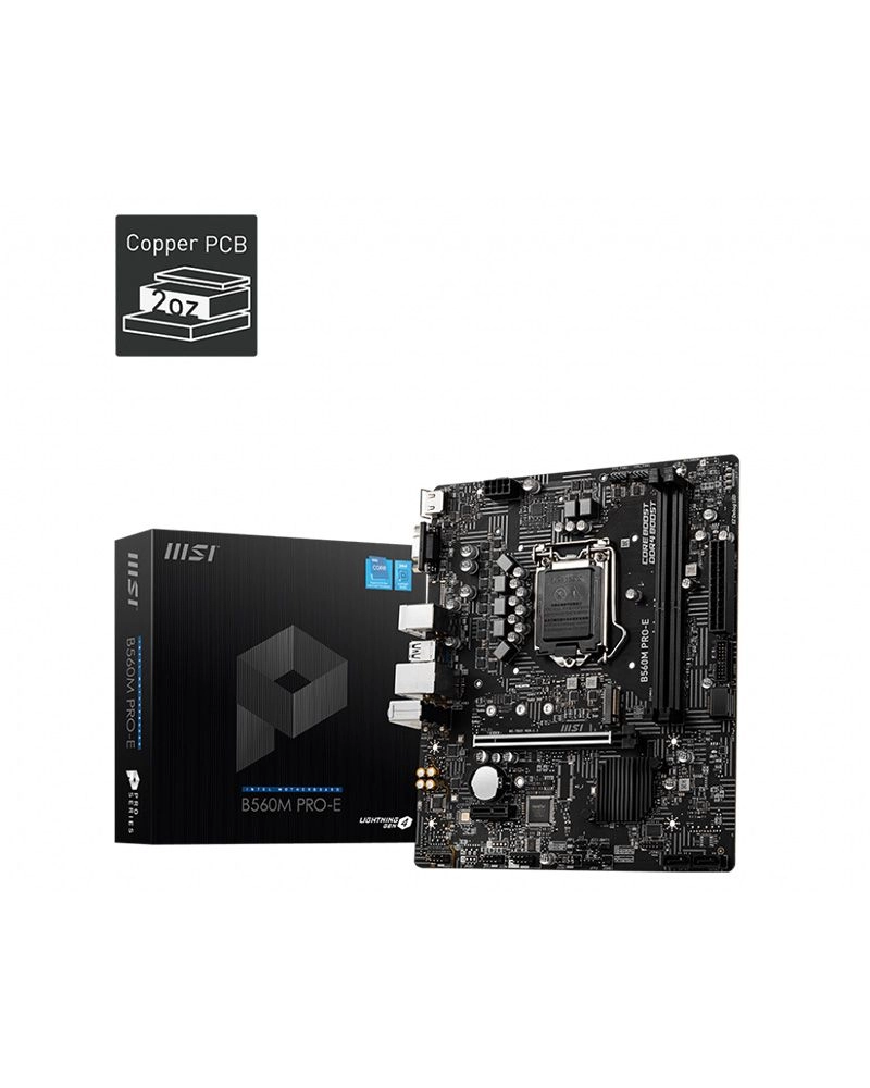 MSI B560M PRO-E - LGA 1200 DDR4