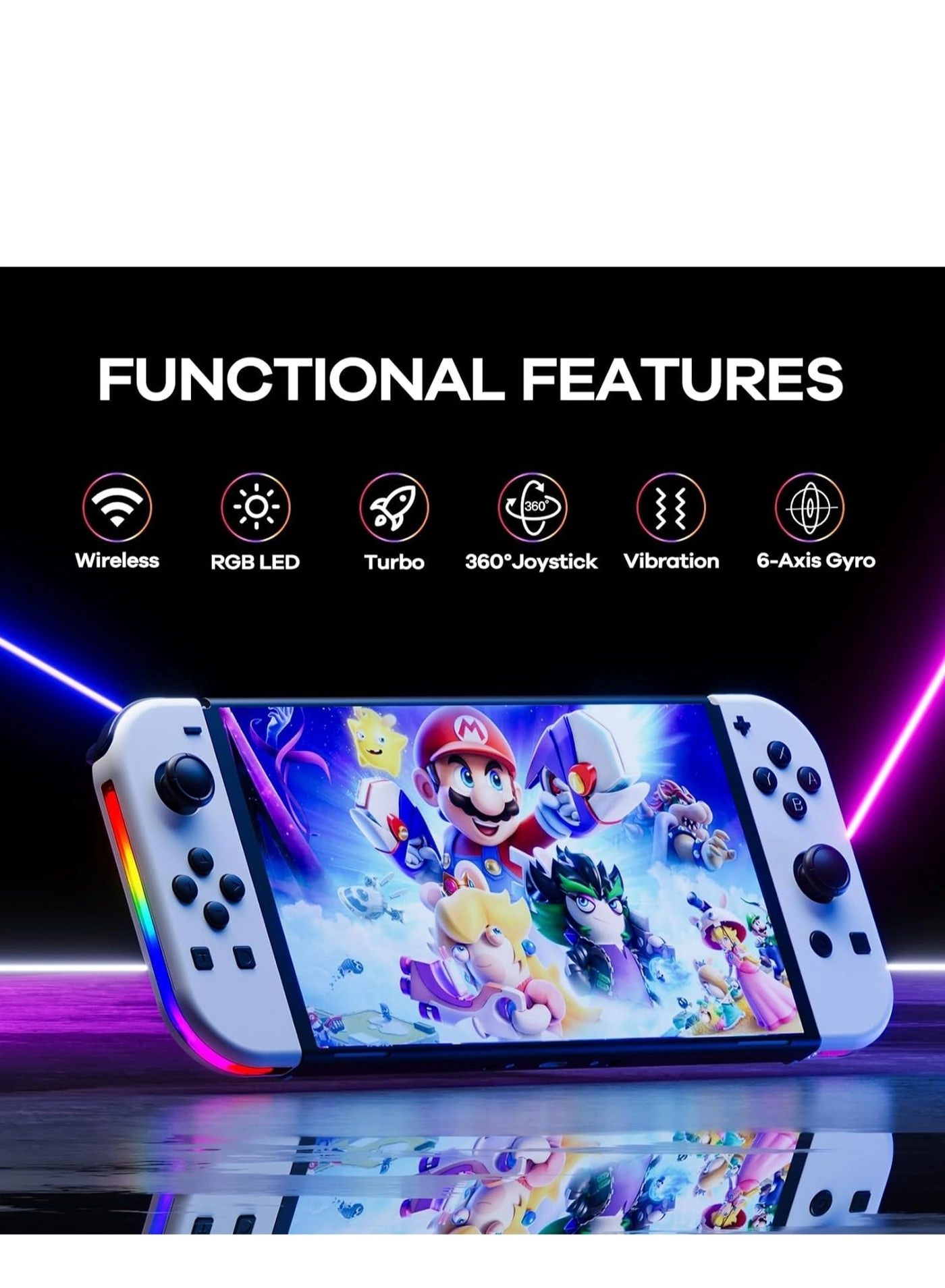 JOY-04 - Blue & Green Nintendo Switch