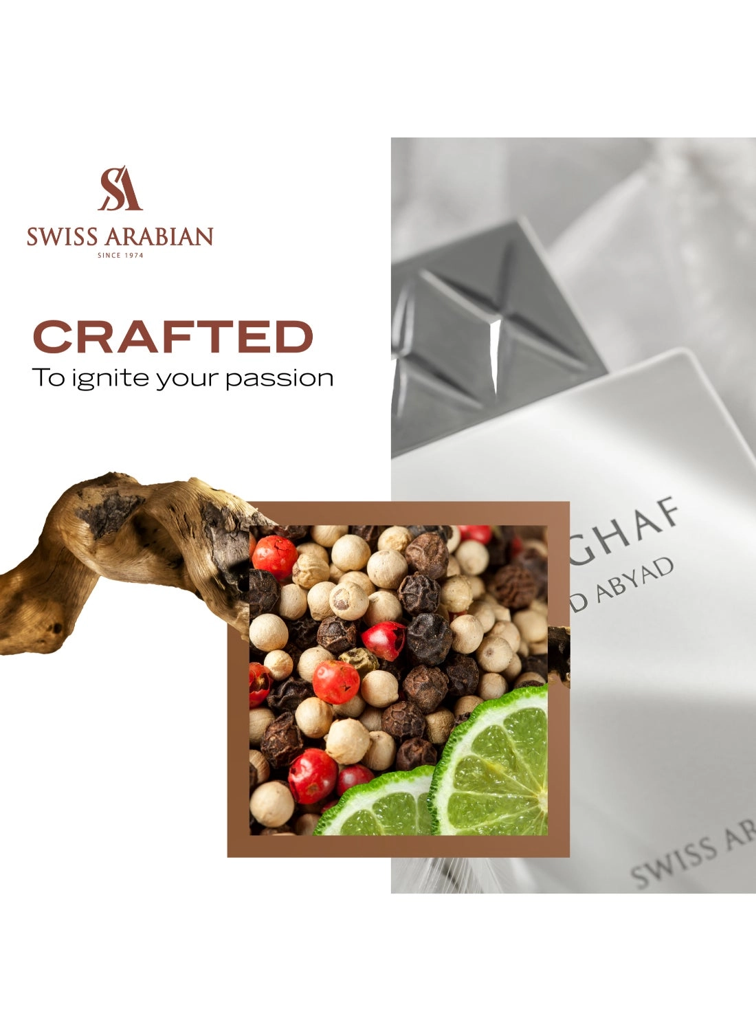 Shaghaf Oud Abyad Eau de Parfum 75ml