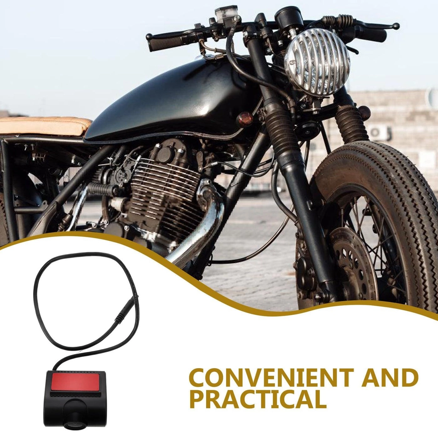 Dual Lens Front Rear Dash Cam - 1080p