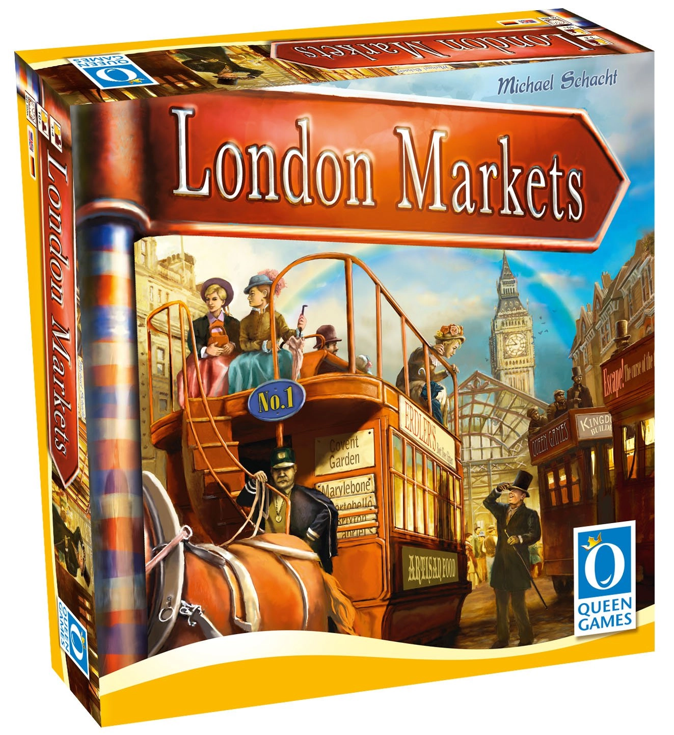 Queen Games London Markets - Board Game