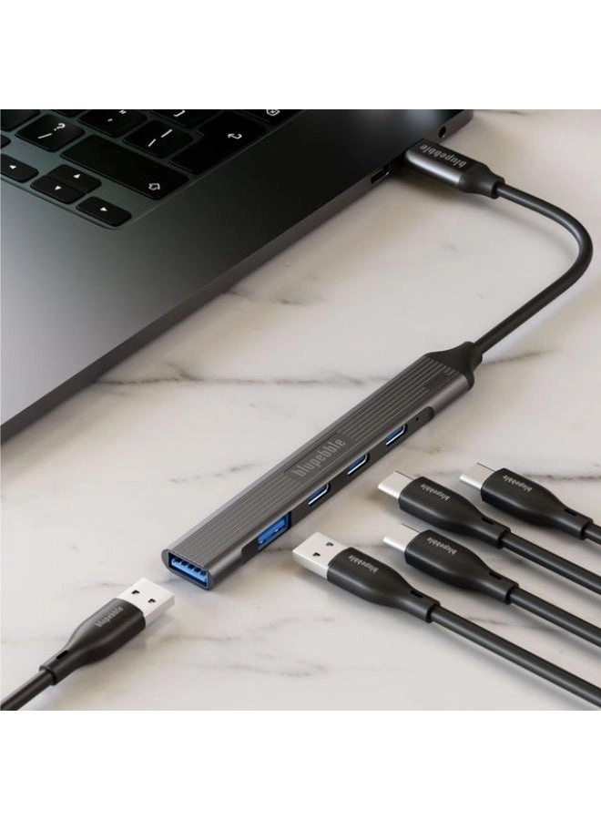 C5-Port Multiport Hub - 100W PD 3.0 2x USB-C 2x USB-A