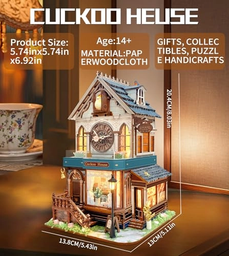 DIY Miniature Dollhouse Kit - 124 scale