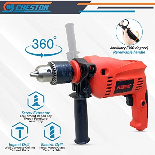 13mm Drill - 650W Reversible Variable Speed