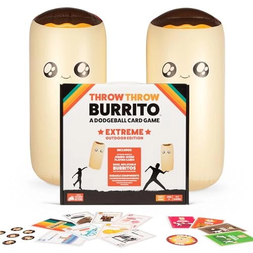 Throw Throw Burrito Extreme Outdoor Edition - German From 7+ Years 120 pieces