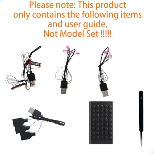 LED Light Kit for LEGO Meditative Garden 10315 - 4.5-5V