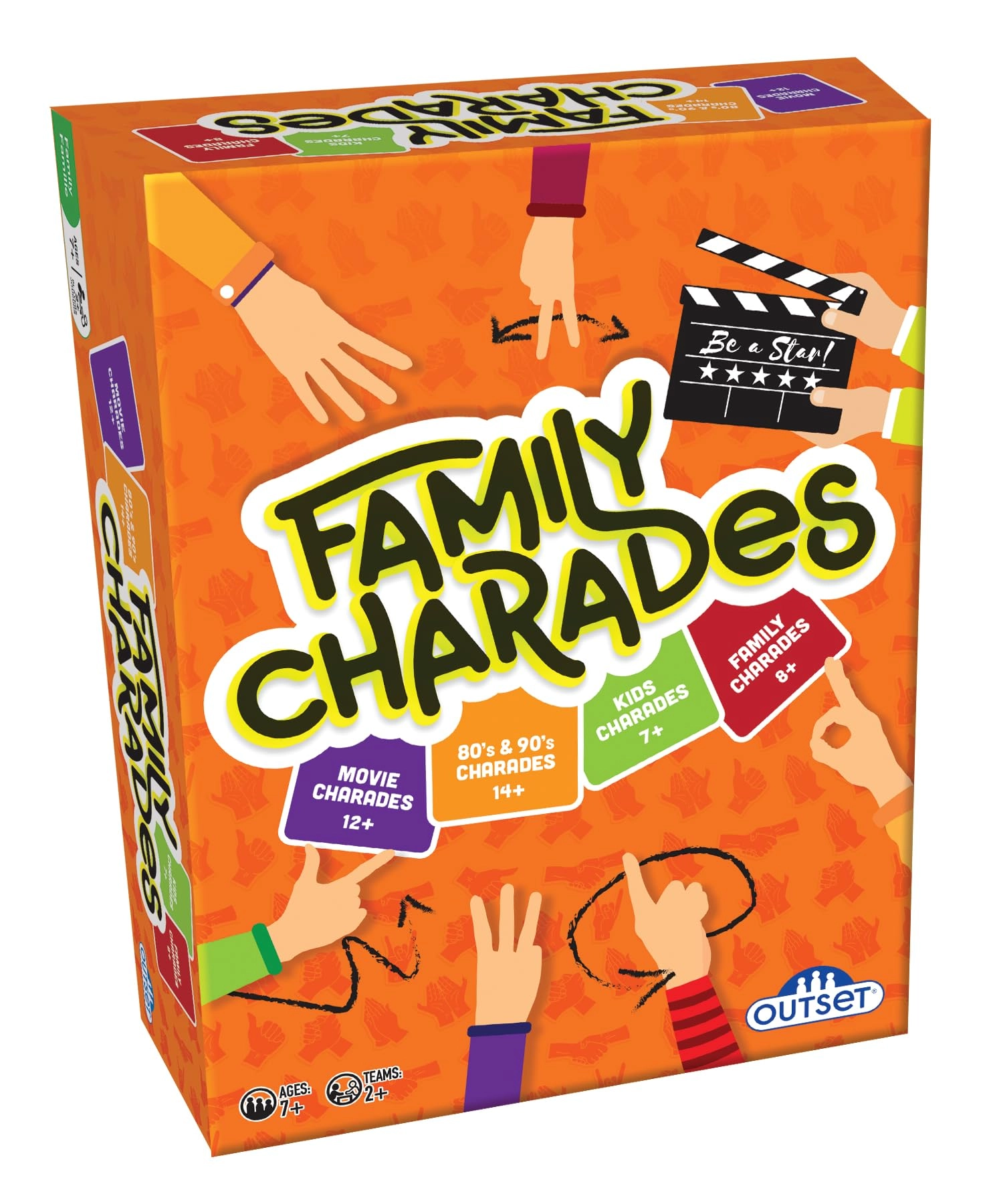 Outset Family Charades - English 3 years and up Bundle