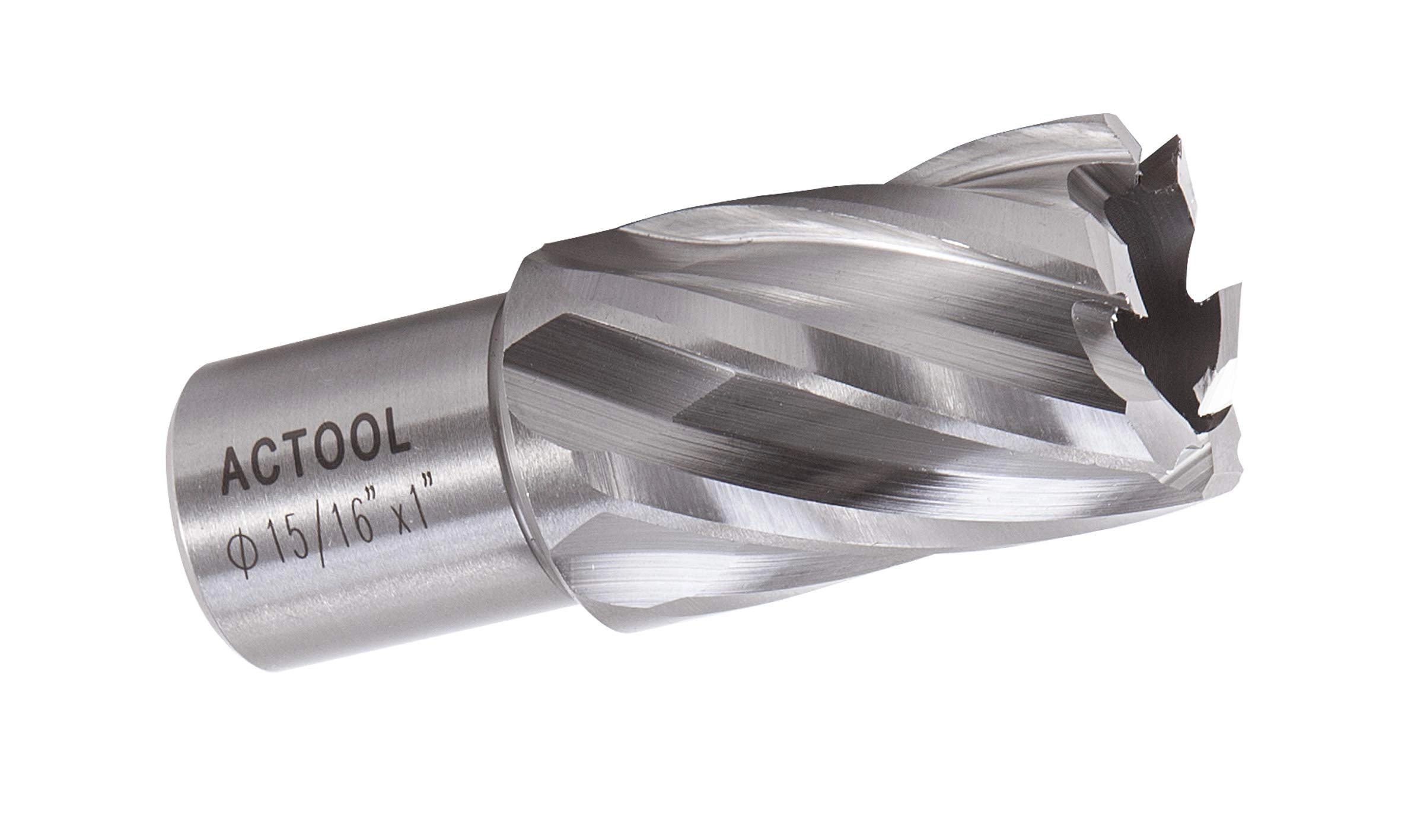 ANKA TOOL Annular Cutter - 15/16" Diameter 1" Depth of Cut 3/4" Weldon Shank