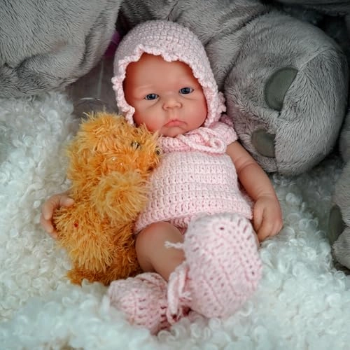Carina Reborn Baby Doll - 12" Micro Preemie Silicone Girl