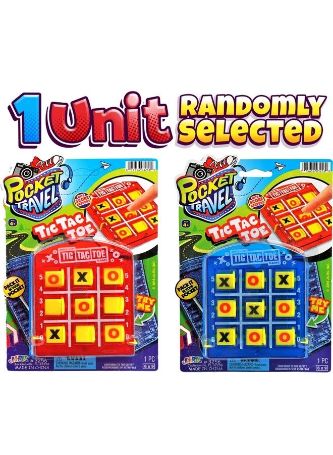 Portable Tic Tac Toe - 1 Pack Mini Travel