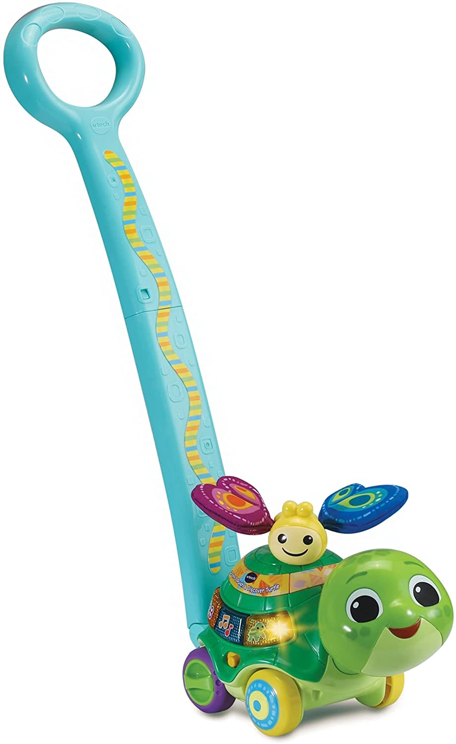 Push & Discover Turtle - 2-in-1