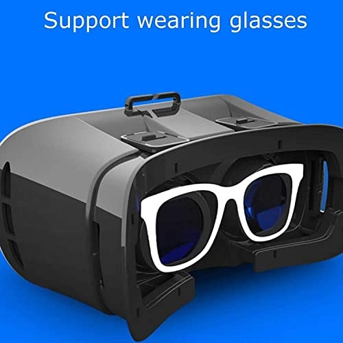 VR Glasses - 1080P 42mm Lens Detachable Front Cooling Panel