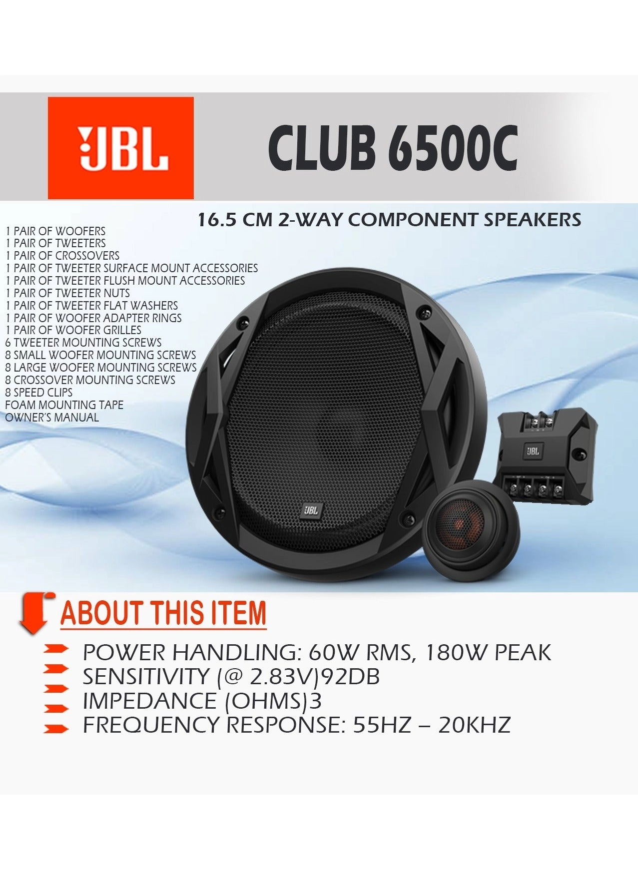 Club 602Ctp - 2 way 70W RMS