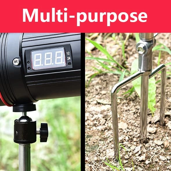 Trail Camera Fishing Mount - Adjustable Stainless Steel