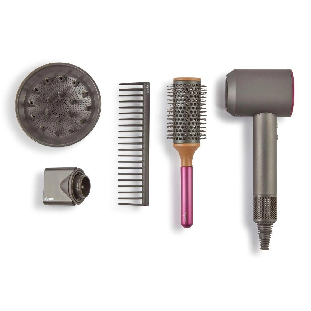 Casdon Supersonic Styling Toy Set - Lights up Blows real air Includes nozzle diffuser brush comb (31971811-73250)