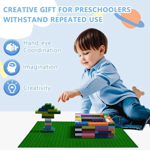 Classic Building Baseplates - 25.4X25.4cm 6-Pack