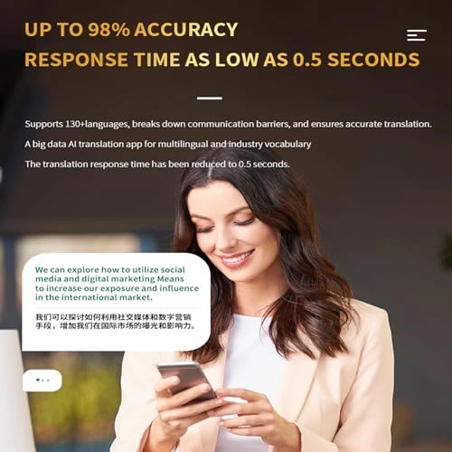 AI Translation Earbuds - 144 languages