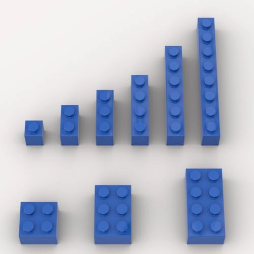 Building Bricks - 100pcs