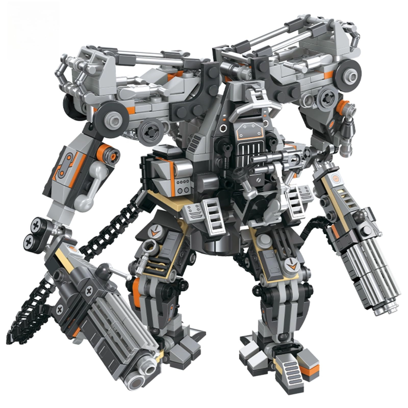 DCjmnn Mech Robot - Building Blocks Industrial Style