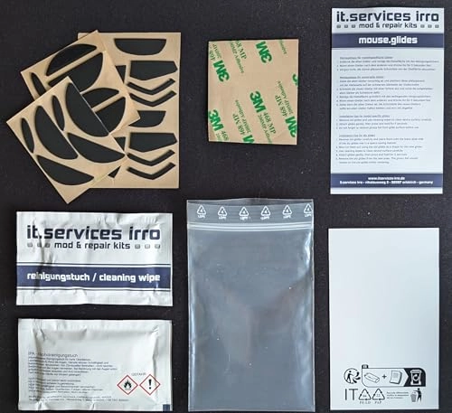 Mouse Glides - 2 Sets PTFE Black