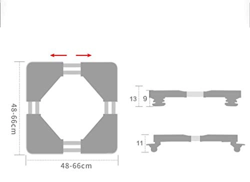 Movable Washing Machine Base