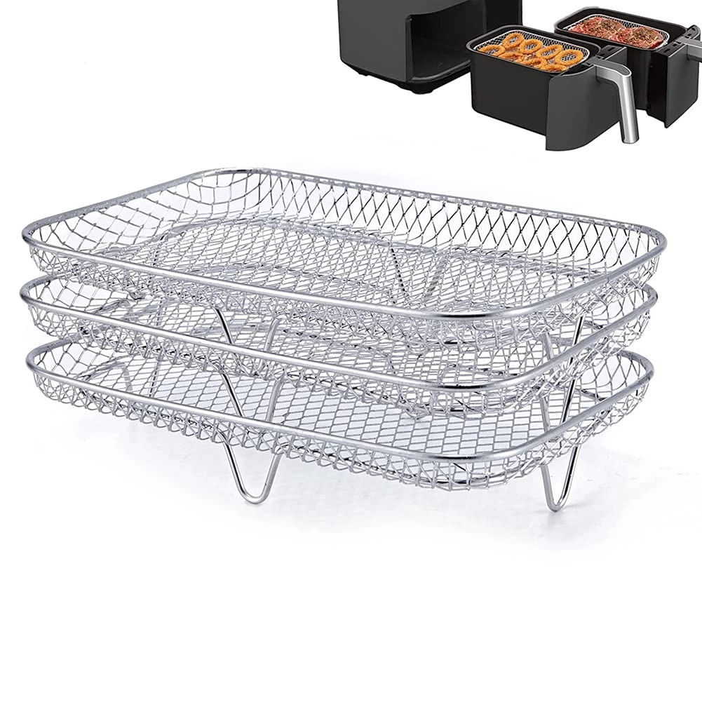 CRTGW Air Fryer Rack - Stainless steel 3 piece(s)