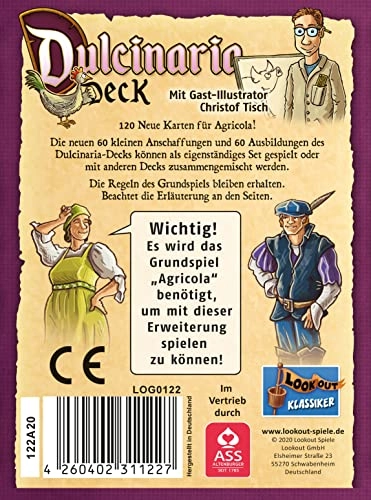 Agricola: Dulcinarius Deck (German)