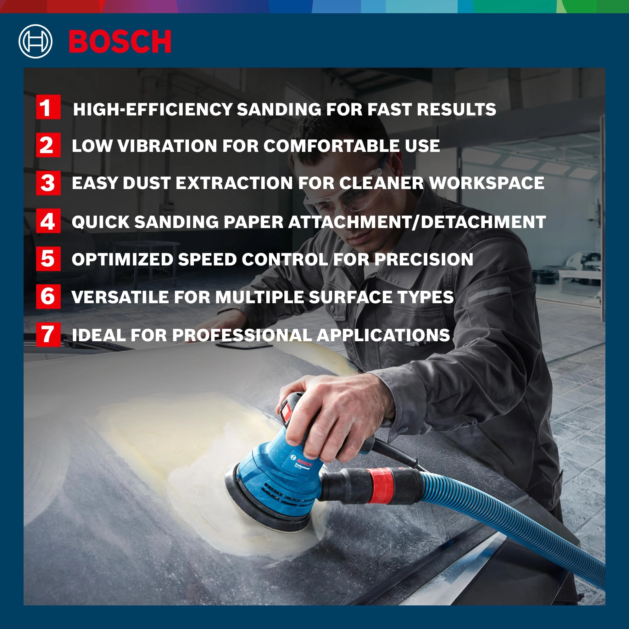 GEX 125 - 290 Watt Random Orbit Sander
