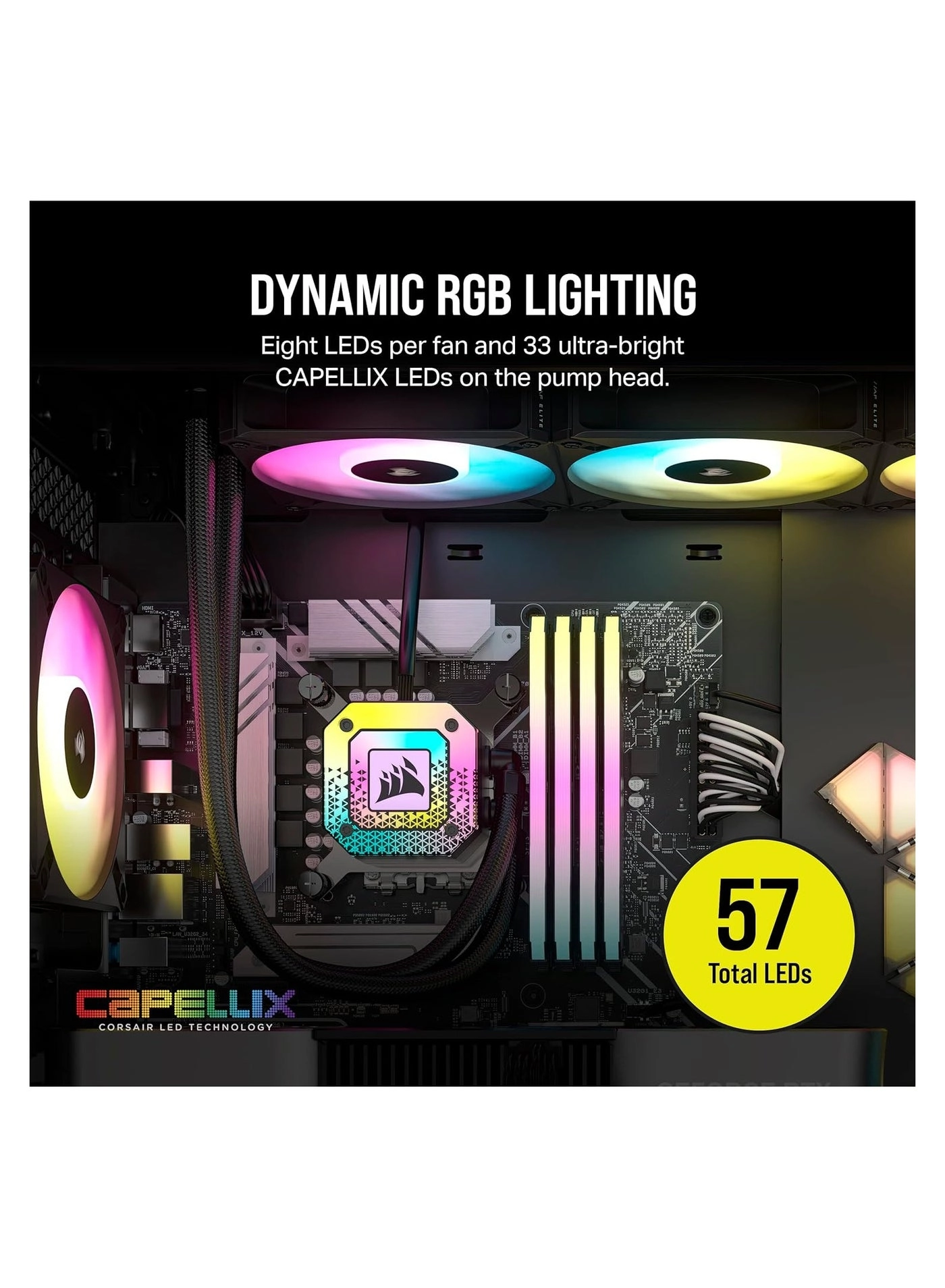 H150i Elite Capellix XT - 3 Fans