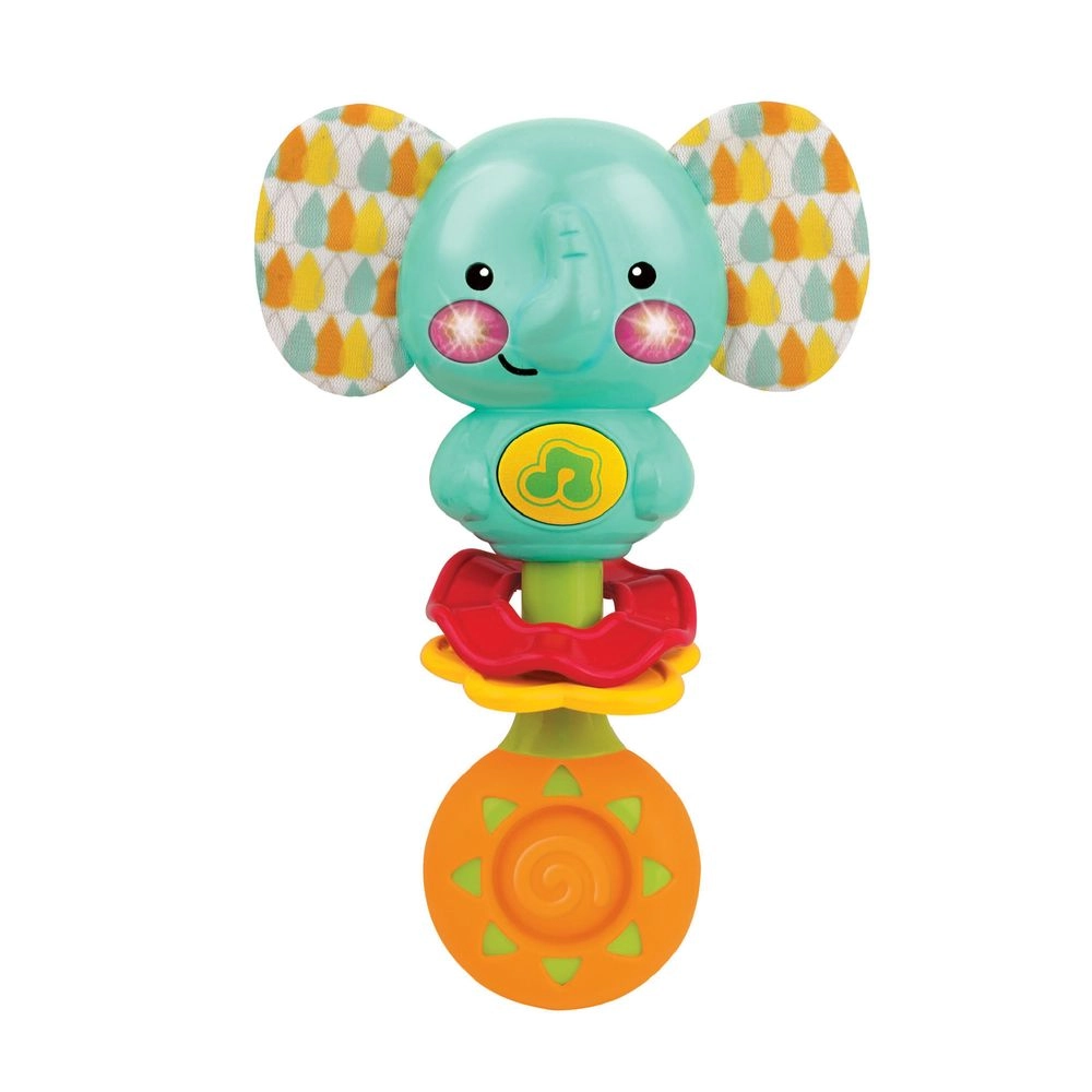 WinFun Sing-with-Me Elephant Rattle - Suitable for 0 Months & Above.
