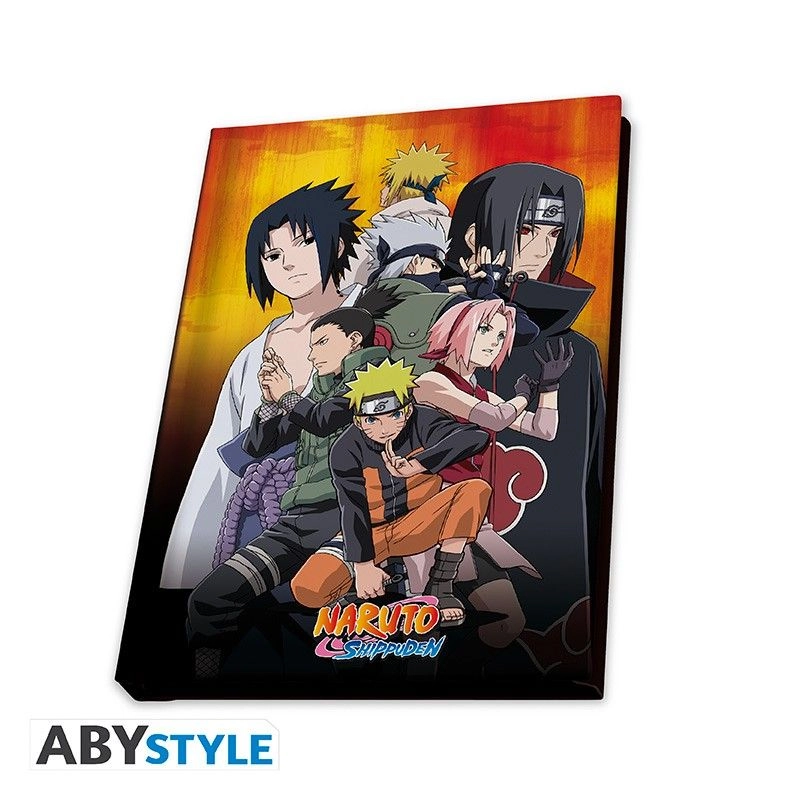 Naruto Shippuden Mug - 1 pcs - 320 ml + Naruto Shippuden Keyring - 1 pcs + Naruto Shippuden Notebook - 1 pcs - 164 pages A6