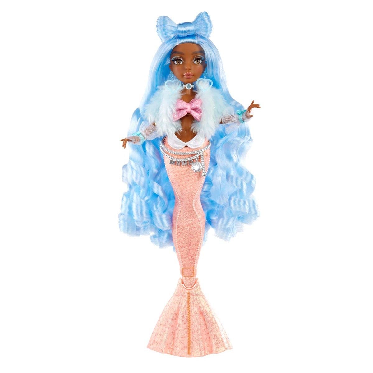 Shellnelle Mermaid Fashion Doll - Color Change Poseable Designer Outfit
