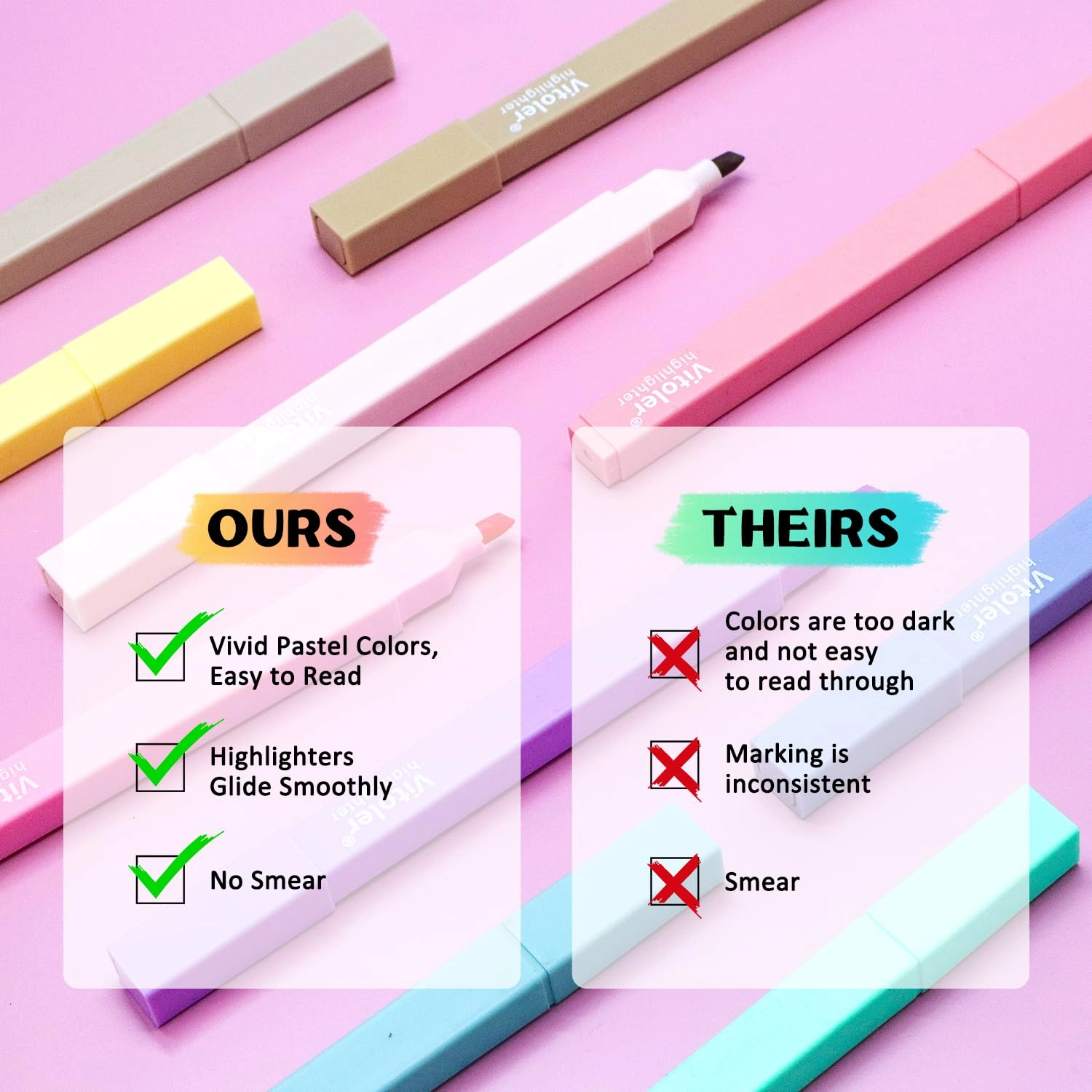Highlighters - Assorted Colors Chisel