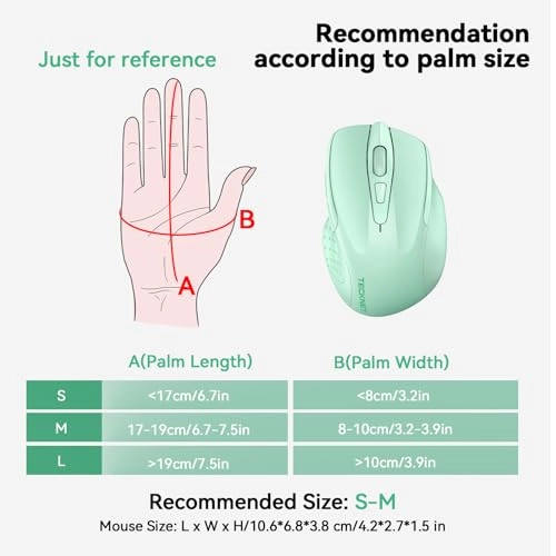 Wireless Mouse - Bluetooth USB A