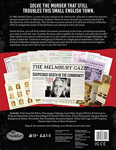 Cold Case: A Pinch of Murder