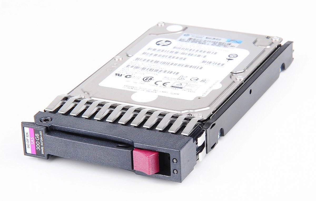 2.5" 10000rpm SAS 6Gb/s (507284-001) - 300GB