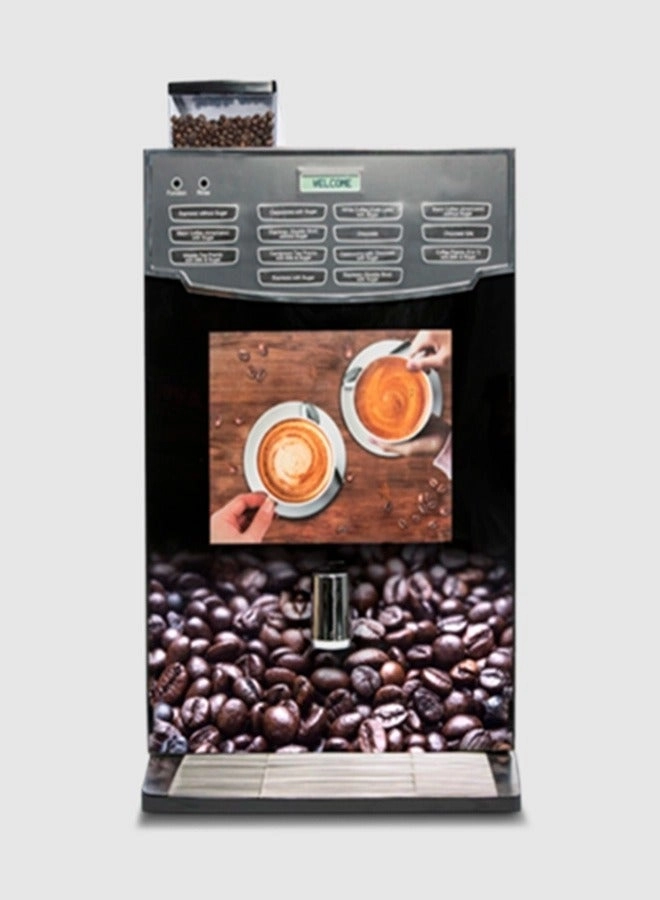 Godrej Bean 2 Cup - 4 Canisters 14 Drink Selections Built-in Grinder