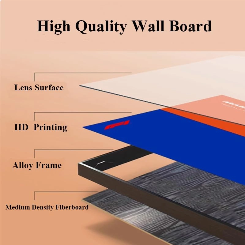 Clear Acrylic Display Wallboard - for Lego Technic 42172 80x50cm
