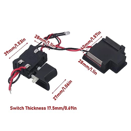Wrench Actuator Switch - Variable Speed 7.2-24V