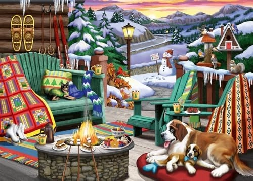 Ravensburger Cozy Retreat Puzzle (16442) - 500 pcs
