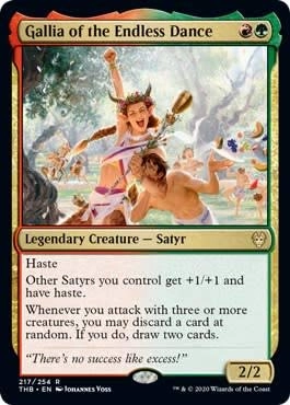 Wizards of the Coast Gallia of The Endless Dance - Theros Beyond Death