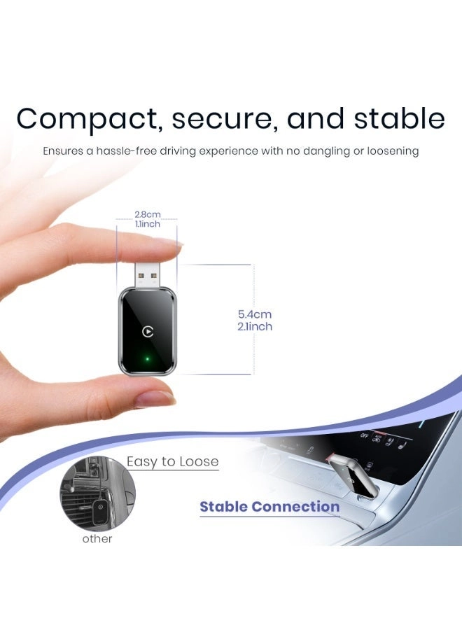 03B - Wireless CarPlay Adapter Black