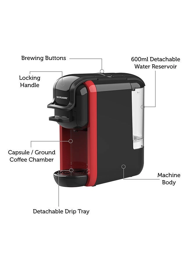 3-in-1 Multifunction Espresso Coffee Machine SCM4969