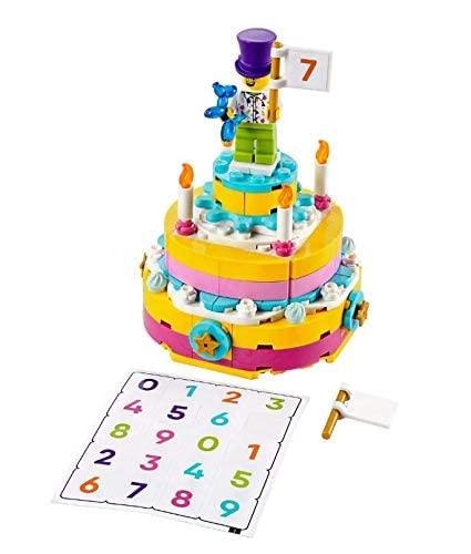Birthday (40382) - Includes minifigure sticker sheet