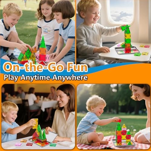 Mini Magnetic Tiles - 8 - 12 years 22 pieces