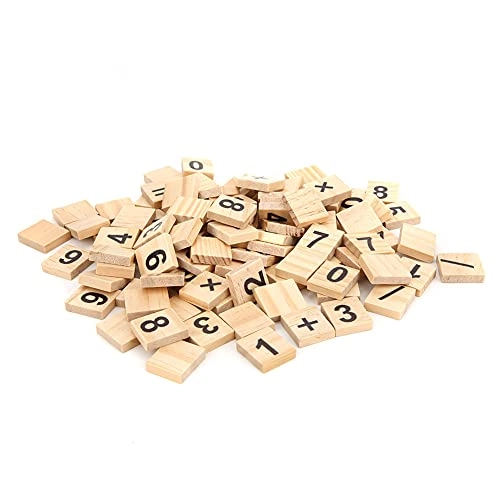 Wood Scrabble Tiles - 200 pieces