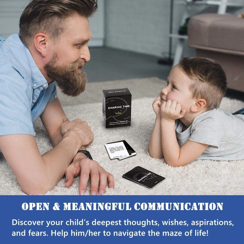 Family Games for Kids and Parents - Conversation Starters Card Game